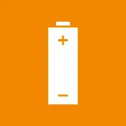 Ett litet batteri - symbol för batterier